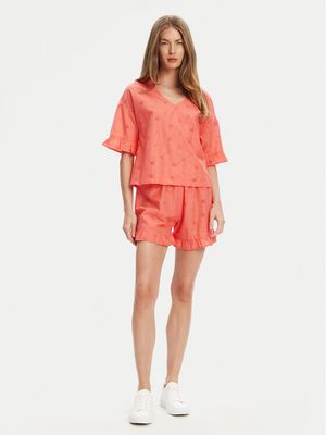 Piżama casualowa gładka United Colors Of Benetton ze sklepu: MODIVO w kategorii: Piżamy damskie - zdjęcie WP-EBWP-BKLVO-LN0_0000304990168