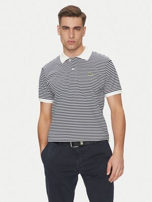 T-shirt męski casual Lacoste ze sklepu: MODIVO w kategorii: T-shirty męskie - zdjęcie WP-EBWP-BKLVO-LN0_0000304996948