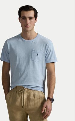 T-shirt męski casualowy Polo Ralph Lauren ze sklepu: MODIVO w kategorii: T-shirty męskie - zdjęcie WP-EBWP-BKLVO-LN0_0000305000101