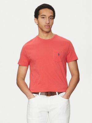 T-shirt męski klasyczny Polo Ralph Lauren ze sklepu: MODIVO w kategorii: T-shirty męskie - zdjęcie WP-EBWP-BKLVO-LN0_0000305000637