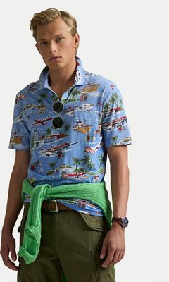 T-shirt męski Polo Ralph Lauren ze sklepu: MODIVO w kategorii: T-shirty męskie - zdjęcie WP-EBWP-BKLVO-LN0_0000305001061