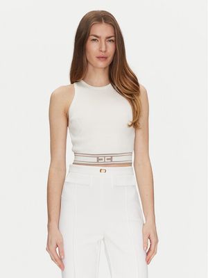 Bluzka damska Elisabetta Franchi ze sklepu: MODIVO w kategorii: Bluzki damskie - zdjęcie WP-EBWP-BKLVO-LN0_0000305003874
