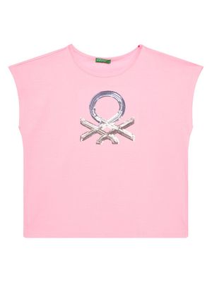 Bluzka dziewczęca na lato United Colors Of Benetton ze sklepu: MODIVO w kategorii: Bluzki dziewczęce - zdjęcie WP-EBWP-BKLVO-LN0_0000305010445