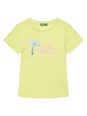 Bluzka dziewczęca letnia United Colors Of Benetton ze sklepu: MODIVO w kategorii: Bluzki dziewczęce - zdjęcie WP-EBWP-BKLVO-LN0_0000305010582