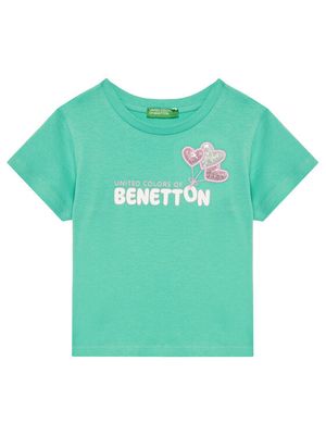 Bluzka dziewczęca letnia United Colors Of Benetton ze sklepu: MODIVO w kategorii: Bluzki dziewczęce - zdjęcie WP-EBWP-BKLVO-LN0_0000305010599
