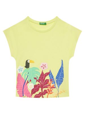 Bluzka dziewczęca letnia United Colors Of Benetton ze sklepu: MODIVO w kategorii: Bluzki dziewczęce - zdjęcie WP-EBWP-BKLVO-LN0_0000305010629