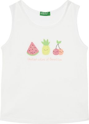 Bluzka dziewczęca na lato United Colors Of Benetton ze sklepu: MODIVO w kategorii: Bluzki dziewczęce - zdjęcie WP-EBWP-BKLVO-LN0_0000305010803