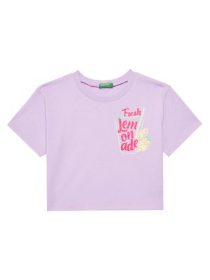 Bluzka dziewczęca letnia United Colors Of Benetton ze sklepu: MODIVO w kategorii: Bluzki dziewczęce - zdjęcie WP-EBWP-BKLVO-LN0_0000305011619