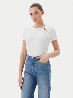 DKNY - Bluzka damska na wiosnę ze sklepu: MODIVO w kategorii: Bluzki damskie - zdjęcie WP-EBWP-BKLVO-LN0_0000305017048