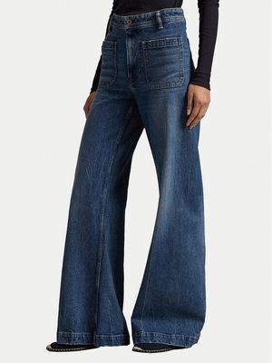 Jeansy damskie w miejskim stylu Polo Ralph Lauren ze sklepu: MODIVO w kategorii: Jeansy damskie - zdjęcie WP-EBWP-BKLVO-LN0_0000305017642