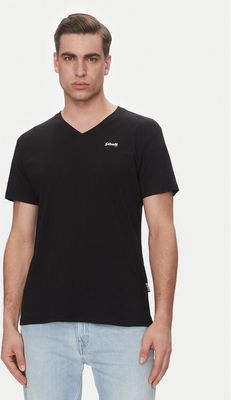 Schott NYC - T-shirt męski casual ze sklepu: MODIVO w kategorii: T-shirty męskie - zdjęcie WP-EBWP-BKLVO-LN0_0000305018878