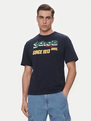 T-shirt męski młodzieżowy Schott NYC ze sklepu: MODIVO w kategorii: T-shirty męskie - zdjęcie WP-EBWP-BKLVO-LN0_0000305018915