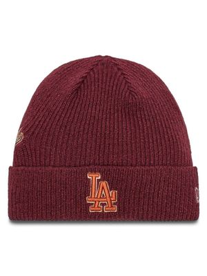 Czapka zimowa damska casual bez wzorów New Era ze sklepu: MODIVO w kategorii: Czapki zimowe damskie - zdjęcie WP-EBWP-BKLVO-LN0_0000305021861
