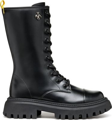 Buty zimowe dziecięce na zimę Geox ze sklepu: MODIVO w kategorii: Buty zimowe dziecięce - zdjęcie WP-EBWP-BKLVO-LN0_0000305025883
