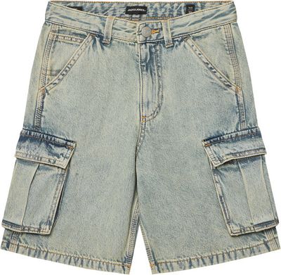 Spodenki chłopięce na lato Jack & Jones Junior ze sklepu: MODIVO w kategorii: Spodenki chłopięce - zdjęcie WP-EBWP-BKLVO-LN0_0000305026477