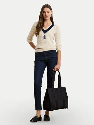 Shopper bag wakacyjna LAUREN RALPH LAUREN ze sklepu: MODIVO w kategorii: Torby Shopper bag - zdjęcie WP-EBWP-BKLVO-LN0_0000305029645