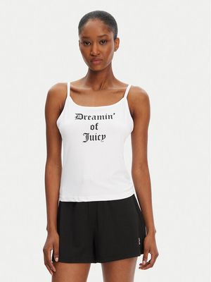 Juicy Couture - Piżama z napisem ze sklepu: MODIVO w kategorii: Piżamy damskie - zdjęcie WP-EBWP-BKLVO-LN0_0000305033444