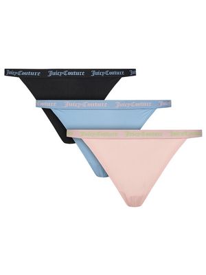 Juicy Couture - Majtki damskie w nadruki casual ze sklepu: MODIVO w kategorii: Majtki damskie - zdjęcie WP-EBWP-BKLVO-LN0_0000305033932