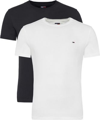 T-shirt męski na wiosnę casual Tommy Jeans ze sklepu: MODIVO w kategorii: T-shirty męskie - zdjęcie WP-EBWP-BKLVO-LN0_0000305034953