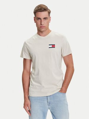 T-shirt męski casual na wiosnę Tommy Jeans ze sklepu: MODIVO w kategorii: T-shirty męskie - zdjęcie WP-EBWP-BKLVO-LN0_0000305034984