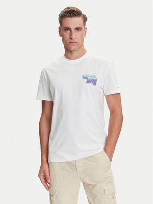 T-shirt męski młodzieżowy Tommy Jeans ze sklepu: MODIVO w kategorii: T-shirty męskie - zdjęcie WP-EBWP-BKLVO-LN0_0000305035080