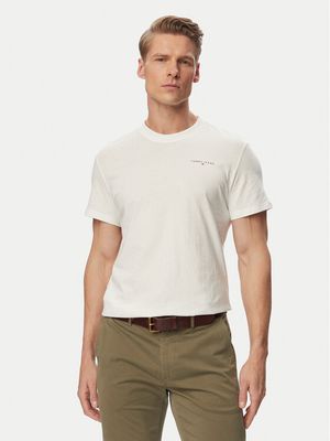 T-shirt męski casualowy Tommy Jeans ze sklepu: MODIVO w kategorii: T-shirty męskie - zdjęcie WP-EBWP-BKLVO-LN0_0000305035158