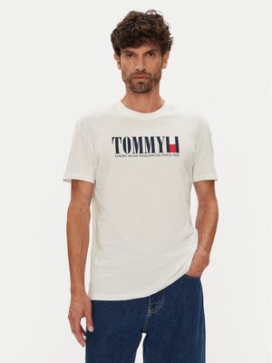 T-shirt męski młodzieżowy Tommy Jeans ze sklepu: MODIVO w kategorii: T-shirty męskie - zdjęcie WP-EBWP-BKLVO-LN0_0000305035318
