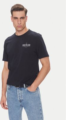 T-shirt męski na wiosnę młodzieżowy Tommy Hilfiger ze sklepu: MODIVO w kategorii: T-shirty męskie - zdjęcie WP-EBWP-BKLVO-LN0_0000305036360