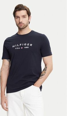 T-shirt męski wiosenny młodzieżowy Tommy Hilfiger ze sklepu: MODIVO w kategorii: T-shirty męskie - zdjęcie WP-EBWP-BKLVO-LN0_0000305036384