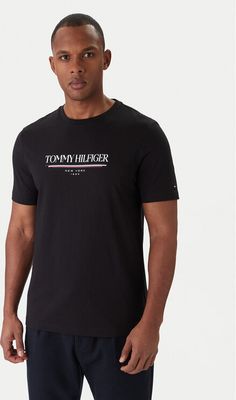 T-shirt męski Tommy Hilfiger ze sklepu: MODIVO w kategorii: T-shirty męskie - zdjęcie WP-EBWP-BKLVO-LN0_0000305036490