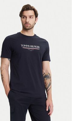 T-shirt męski Tommy Hilfiger ze sklepu: MODIVO w kategorii: T-shirty męskie - zdjęcie WP-EBWP-BKLVO-LN0_0000305036506