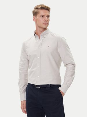 Koszula męska z kołnierzykiem button down Tommy Hilfiger ze sklepu: MODIVO w kategorii: Koszule męskie - zdjęcie WP-EBWP-BKLVO-LN0_0000305036667