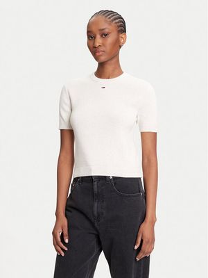 Tommy Jeans - Bluzka damska casual ze sklepu: MODIVO w kategorii: Bluzki damskie - zdjęcie WP-EBWP-BKLVO-LN0_0000305039972