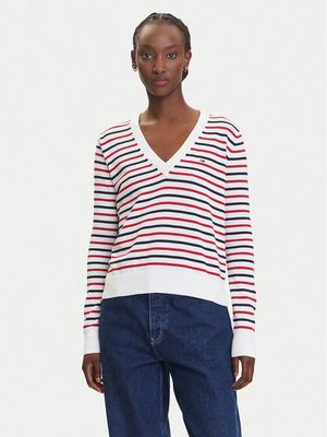 Tommy Jeans - Sweter damski ze sklepu: MODIVO w kategorii: Swetry damskie - zdjęcie WP-EBWP-BKLVO-LN0_0000305039996