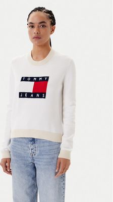 Sweter damski na zimę Tommy Jeans ze sklepu: MODIVO w kategorii: Swetry damskie - zdjęcie WP-EBWP-BKLVO-LN0_0000305040138