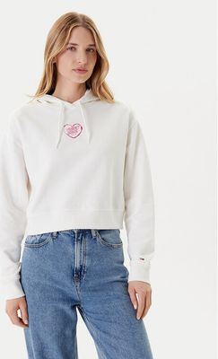 Bluza damska jesienna w stylu młodzieżowym Tommy Jeans ze sklepu: MODIVO w kategorii: Bluzy damskie - zdjęcie WP-EBWP-BKLVO-LN0_0000305040459