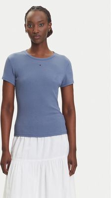 Bluzka damska wiosenna Tommy Jeans ze sklepu: MODIVO w kategorii: Bluzki damskie - zdjęcie WP-EBWP-BKLVO-LN0_0000305040480