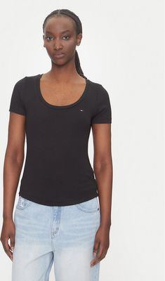 Bluzka damska casualowa Tommy Jeans ze sklepu: MODIVO w kategorii: Bluzki damskie - zdjęcie WP-EBWP-BKLVO-LN0_0000305040770