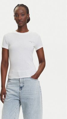 Tommy Jeans - Bluzka damska casual na wiosnę ze sklepu: MODIVO w kategorii: Bluzki damskie - zdjęcie WP-EBWP-BKLVO-LN0_0000305040893