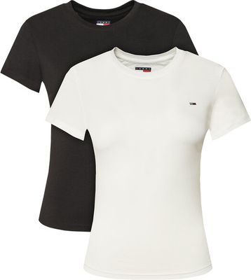 Tommy Jeans - Bluzka damska casualowa ze sklepu: MODIVO w kategorii: Bluzki damskie - zdjęcie WP-EBWP-BKLVO-LN0_0000305040916
