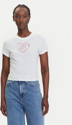 Bluzka damska Tommy Jeans ze sklepu: MODIVO w kategorii: Bluzki damskie - zdjęcie WP-EBWP-BKLVO-LN0_0000305041012