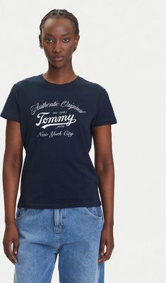 Bluzka damska Tommy Jeans ze sklepu: MODIVO w kategorii: Bluzki damskie - zdjęcie WP-EBWP-BKLVO-LN0_0000305041067