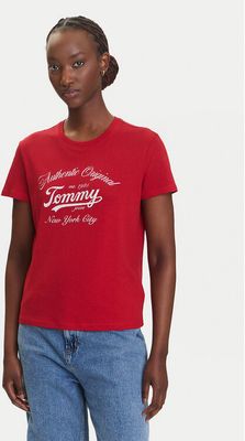Tommy Jeans - Bluzka damska ze sklepu: MODIVO w kategorii: Bluzki damskie - zdjęcie WP-EBWP-BKLVO-LN0_0000305041104