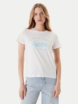 Bluzka damska Tommy Jeans ze sklepu: MODIVO w kategorii: Bluzki damskie - zdjęcie WP-EBWP-BKLVO-LN0_0000305041111