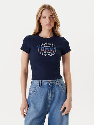 Tommy Jeans - Bluzka damska na wiosnę ze sklepu: MODIVO w kategorii: Bluzki damskie - zdjęcie WP-EBWP-BKLVO-LN0_0000305041135