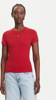 Bluzka damska wiosenna Tommy Jeans ze sklepu: MODIVO w kategorii: Bluzki damskie - zdjęcie WP-EBWP-BKLVO-LN0_0000305041197