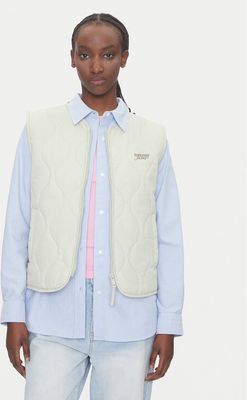 Kamizelka damska casual Tommy Jeans ze sklepu: MODIVO w kategorii: Kamizelki damskie - zdjęcie WP-EBWP-BKLVO-LN0_0000305041272