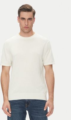 Calvin Klein - T-shirt męski casualowy ze sklepu: MODIVO w kategorii: T-shirty męskie - zdjęcie WP-EBWP-BKLVO-LN0_0000305043405