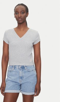 Calvin Klein Jeans - Bluzka damska casual ze sklepu: MODIVO w kategorii: Bluzki damskie - zdjęcie WP-EBWP-BKLVO-LN0_0000305043955
