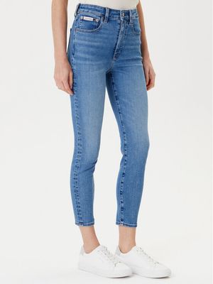Jeansy damskie Calvin Klein Jeans ze sklepu: MODIVO w kategorii: Jeansy damskie - zdjęcie WP-EBWP-BKLVO-LN0_0000305044198